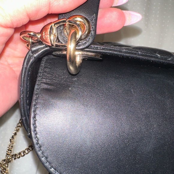 Mini Lady Dior in Black - Lambskin w/Champagne Gold Hardware - Picture 14 of 15